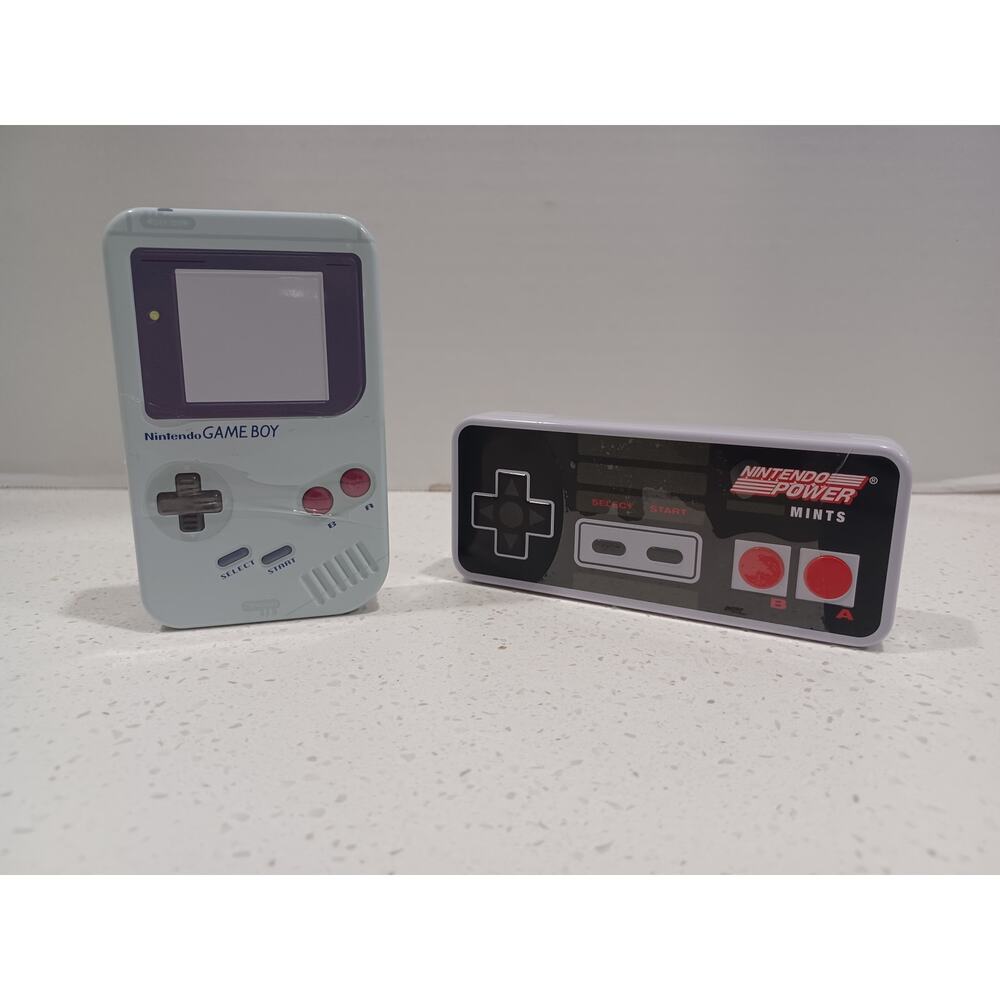 NEW Set NINTENDO Power Mints 2008 Game Controller/Game Boy Collectible
